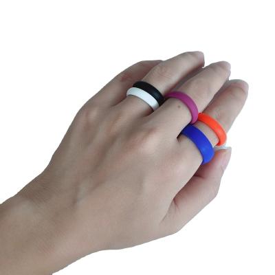 China Factory Hot Sales Eco-friendly Couple Distinctive Tender Creatively Shape Jewelry Silicone Ring for sale