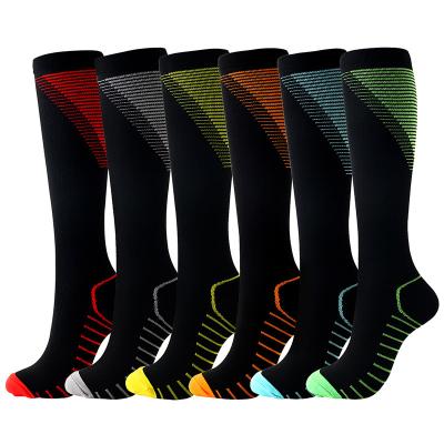 China New colorful ventilation v-shape pressure thongs men and women's elastic thongs outdoor sports socks for sale