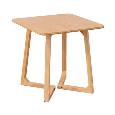 China Easy Assemble Hot selling square small coffee table high performance solid wood small square table for sale