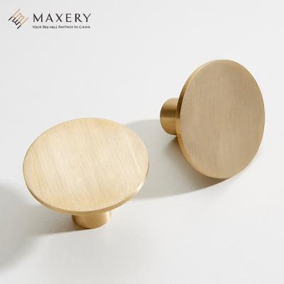 China Maxery Solid Brass High Quality Unique Decor Long Robe Hook Stocked Handmade Brass Coat Hanger for sale