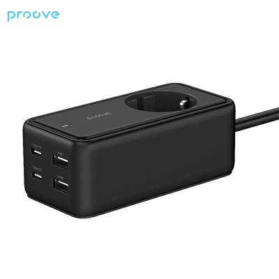 China Mobile Phone Proove Multifunctional Socket PD-03 65W With 2 USB and 2 Type C Outlet Cable extender power socket Strip for sale