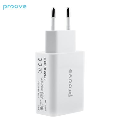 China Mobile Phone Proove Rapid 20W Type C USB Phone charger EU Travel Wall Charger Smartphone Android Adapter Mobile Phone USB Charger for sale