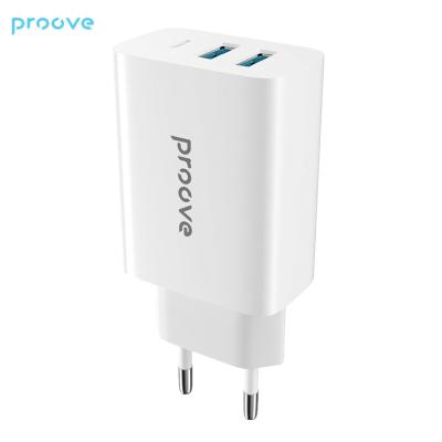 China Mobile Phone Proove Rapid 30W QC3.0 PD3.0 Phone Fast charger EU Travel Wall Charger Smartphone Android Adapter Mobile Phone USB Charger for sale