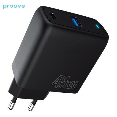 China Mobile Phone Proove Silicon Power 45W Wall Charger QC3.0 PD3.0 Fast-charging multiple output adapter mobile phone travel wall charger for sale