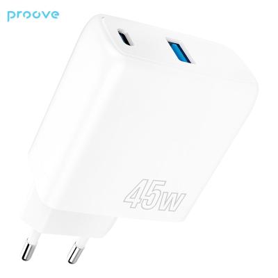 China Mobile Phone Proove Silicon Power 45W Wall Charger QC3.0 PD3.0 Fast-charging Phone Data Cable Charger for sale