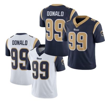 China Antibacterial High Specification Quality Embroidery Logos Stitched Wholesale American Football Jerseys for sale