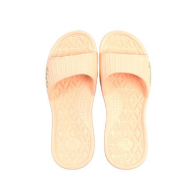 China New Arrivals Anti-odor Shower Bathroom Indoor Rubber Flat Soft Non-slip Slippers for Ladies and Men for sale