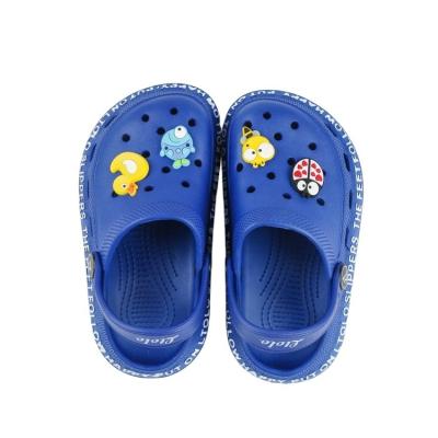 China New Arrival Casual Cartoon Pattern Comfy And Soft Outdoor Children's Eva Hole Slippers For Sale for sale