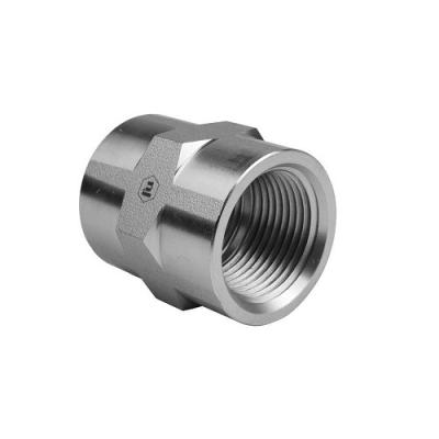 China Steel #45 Steel And Female Straight Stainless Steel NPT/NPTF Thread Pipe Adapter for sale