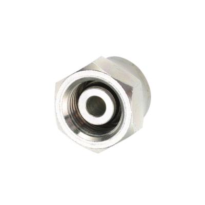 China 9C/9D Cap Carbon Steel Metric Or DIN Female Threaded End Cap for sale