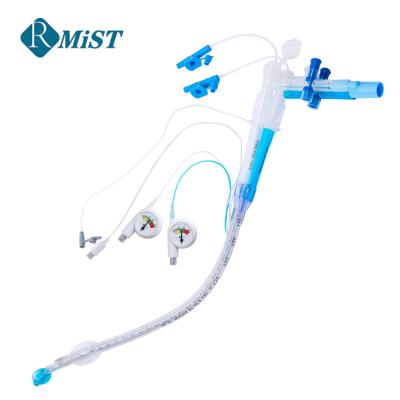 China ICU-Doppeltes Lumen geohrfeigter Tracheostomy-Rohr-Trachea Cannula zu verkaufen