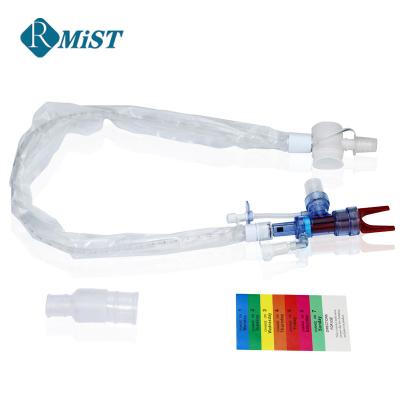 Chine Tube d'aspiration chirurgical de PVC de tube Subglottic jetable de Tracheostomy à vendre