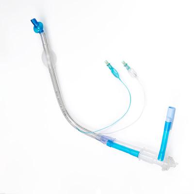 China Dubbele Lumen Endobronchiale buis Endotracheale buis Bronchiale buis Eenvoudige longoperatie Te koop