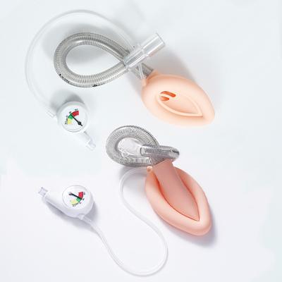 China Anesthesia ISO CE Soft Medical Silicone LMA Laryngeal Mask With Patent Cuff Monitor for sale