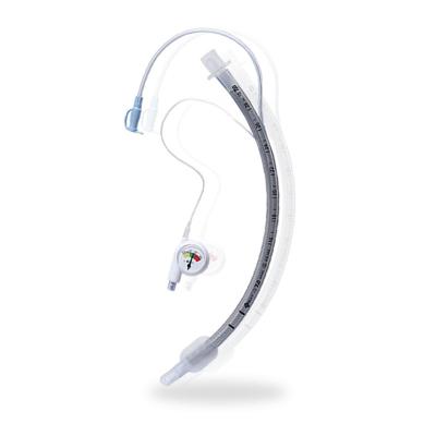 Cina Pvc Cuffed / Uncuffed Reinforced Endotracheal Tube Medical Suction Lumen Endobronchial in vendita