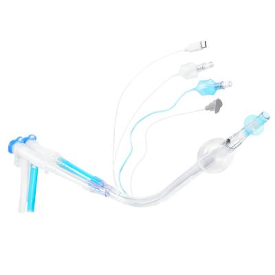 China PVC Video Dubbele Lumen Endobronchiale Buis Met Polit Ballon Te koop