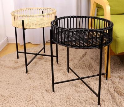 China Best Home Decor Popular Rattan Plant Stand, Planter Holder Wholesale Natural Seagrass Vase Handicraft Wicker Flower Pot for sale