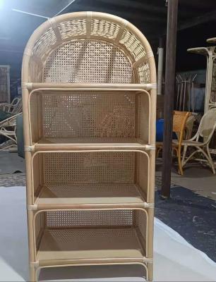 China Natural rattan storage ECO friendly home furniture shelves shelf for sale