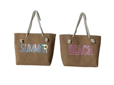 China ECO Friendly Fashion Summer Tote Handbag Bohemian Handmade Bali Bags Straw Beach Bag Cotton Canvas Shopping Bags for sale