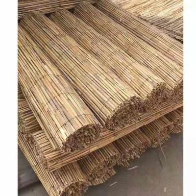 China ECO Friendly Decoration Panels Privacy Carbonized Natural Reed Outdoor Garden Fencing for sale