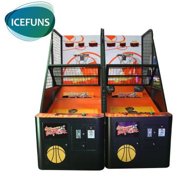 China Amusement Center 2021 Newest Adult Sports Games Street Basketball Arcade Game Machine for sale