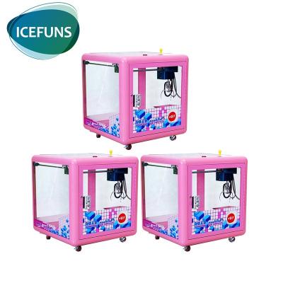 China Small mini claw center amusement game machine rubik's cube toy claw crane machine for sale