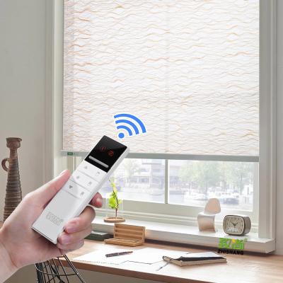 China Home Custom Electric Manual Roller Shade Sheer Curtain For Living Room for sale