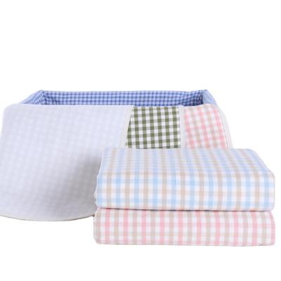 China Anti-bacteria Factory Wholesale Price Professional Design Blanket Waterproof Baby Topper Quilted Ramie Changing Mat for sale