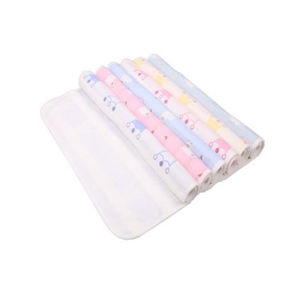 China Anti-bacteria Manufacturer Supply Waterproof Organic Liners Jacquard Gauze Changing Pad For Sale for sale