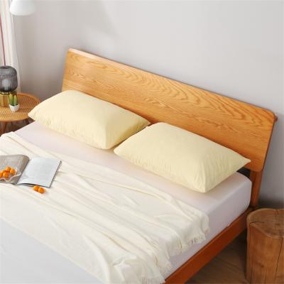 China OEM Seaton Hotel Waterproof Bamboo Fiber Pillow Cover Anti Dust Mite Pillow Cover 5 Star Mite Proof for sale