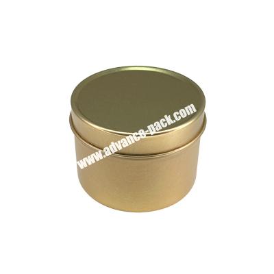 China Household Products 50ml 80ml 100ml Multi-specification Aluminum Can Matte Tin Round Screw Lid Tin Cans for Hair Cream Tea Jar for sale