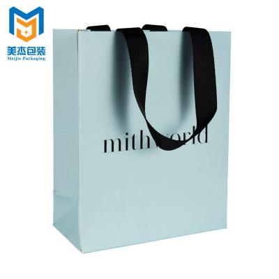 China 2021 fashion wholesale custom logo paper bag handmade own design jewelry paper bag for sale