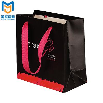 China China Recyclable Factory Large Advertising Wigs Packaging Paper Bag Logo Paper Bag With Own Brand for sale