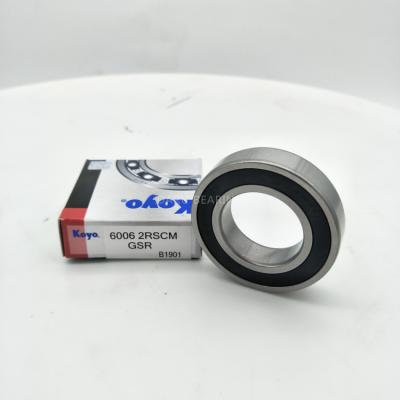 China Low noise. Long Life Koyo Deep Groove Ball Bearings 6006-2RS 6006 2RS ZZ 6006ZZ Ball Bearing for sale