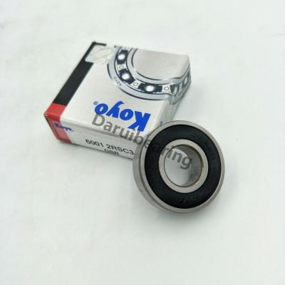 China Japan low price high quality long life deep groove ball bearing 6001 2RS ZZ deep size koyo brand for sale