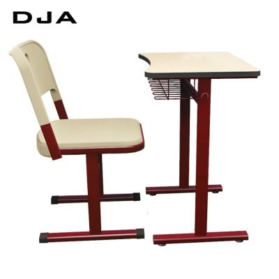 China Modern Kingdergarten Furniture Single Seat Student Desk And Chair Set Kids Student Study At Bedroom Table Chair for sale