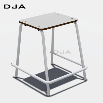 China Modern Hotel and Restaurants Industry Bar Dining Stools Bar Stools Bar Stool Set Chairs Frame Metal Wood Seat for sale