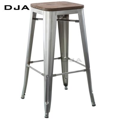 China Comtenporary modern restaurant bar stool umpire chair with back and popular design kitchen set stool the top for sale