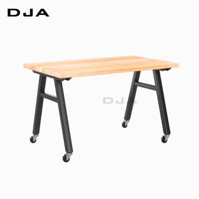 China Manufacture contemporary simple designed kids science laboratory furniture mobile equitment work table with wheel for sale