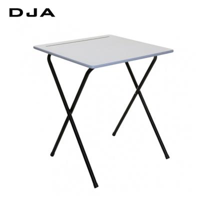 China Contemporary Folding Study Table Church University Europe Examination Study Table Folding School Desk MDF Folding Study Table for sale