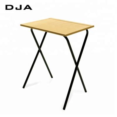 China Europe Style Traditional Cheap Space Saving Super Church Quality MDF Kids Folding Exam Study Desk for sale