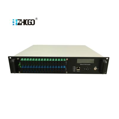 China FTTX 1550nm EDFA Optical Amplifier 32 Port EYDFA for sale