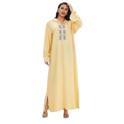 China New Polyethersulfone Long Robe Abaya Design Muslim Maxi Dress Maxi Dress for sale