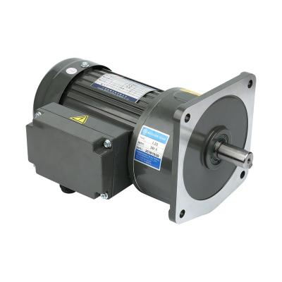 China CHENGGANG 0.4KW gear motor with brake reduction motor electric induction small AC motor with reducer E-750-15-SB for sale