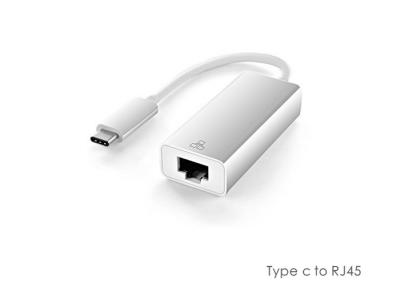 China QS MLTUSB3107, USB 3.1 Type C to Ethernet Adapter,Type-c to RJ45 for sale