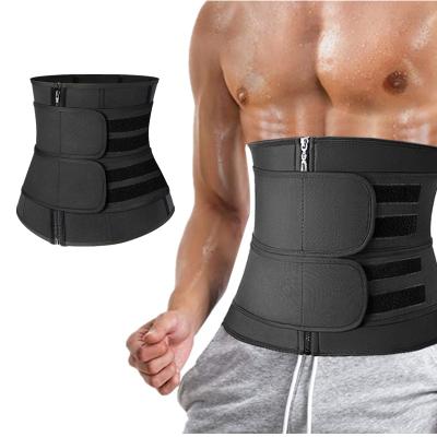 China Adjustable Back Support Slim Body Men and Women Slimming Plus Size Trimmer Waitst Sweat Shaper Fitness Sports Custom Waist Trainer for sale