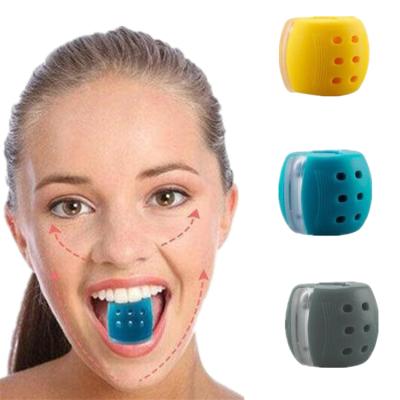 China High Elasticity Food Grade Silicone Chin Trainer Face Jaw Exerciser and Neck Fitness Jaw Exerciser Ball for sale