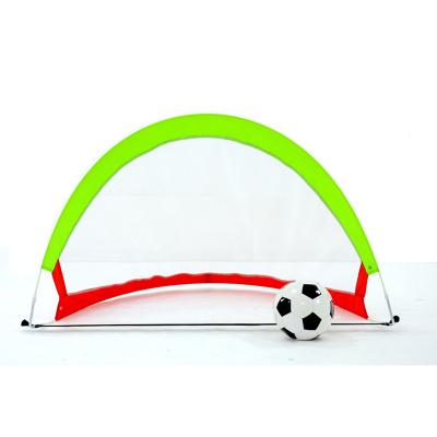 China Portable Oxford Pop Up Soccer Goal Mini Soccer Goal For Kids Backyard And Outdoor Play for sale