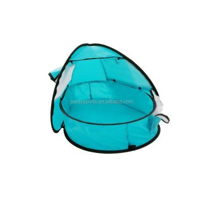 China Lightweight Folded Pop Up Travel Baby Tent With Mosquito Net And UV50+ for sale