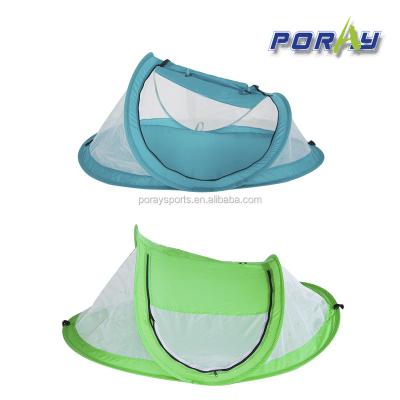 China Poray green&blue baby sleep bed /outdoor travel tent /baby hutch tent UV-resistant mosquito tent with UV-resistant sun shade for summer for sale